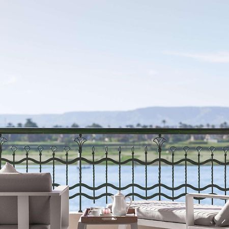 Steigenberger Nile Palace Luxor - Convention Center Exterior photo View of the Nile from the Four Seasons Hotel